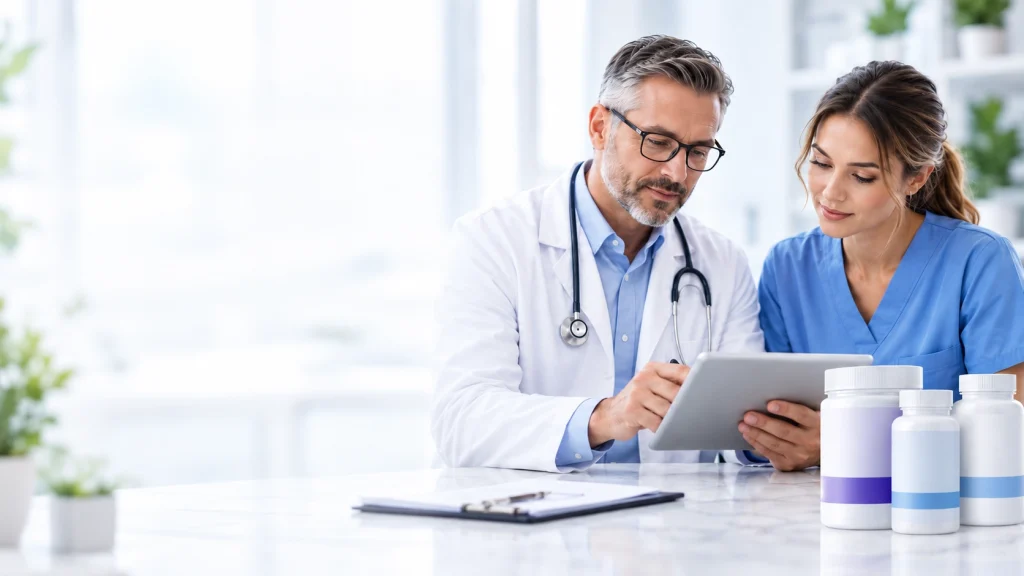 Collaborative Healthcare Consultation with Supplements